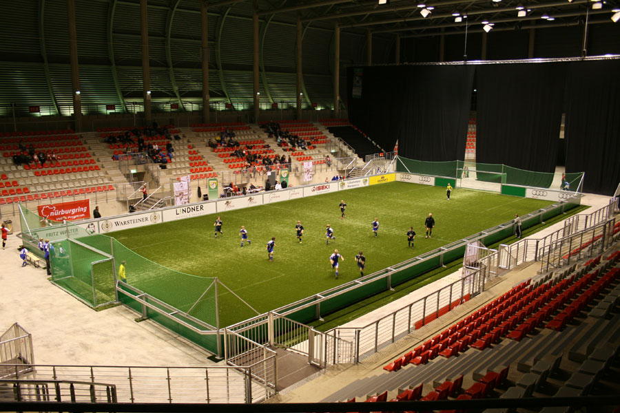 Indoor Arena Tournament SoccerGround Advanced 20x40m at the